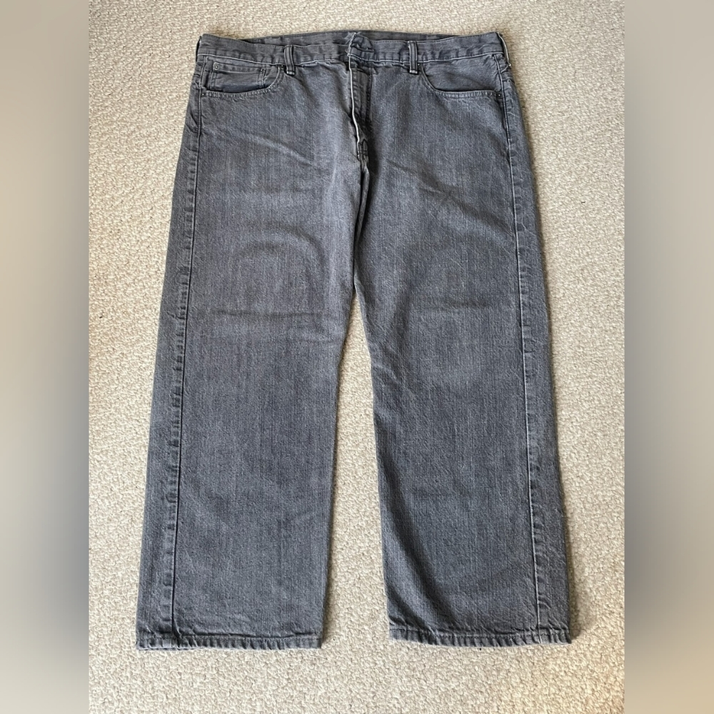 Grey Levi's 569 Jeans